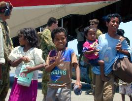First batch of E. Timorese in W. Timor returns home
